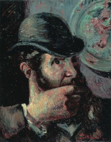 Self-Portrait, 1890s. Artist: Guillaumin, Jean-Baptiste Armand (1841-1927)