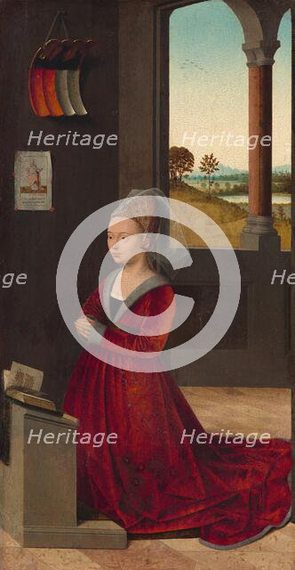 Portrait of a Female Donor, c. 1455. Creator: Petrus Christus.