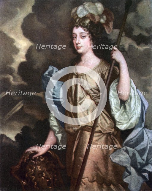 'Barbara Villiers, Duchess of Cleveland, Countess of Castlemaine', c1660s.Artist: Peter Lely