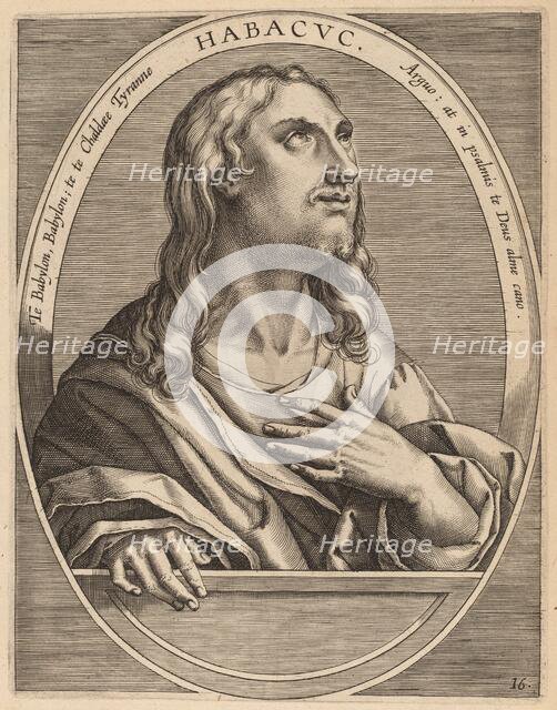 Habachuch, published 1613. Creator: Theodoor Galle.