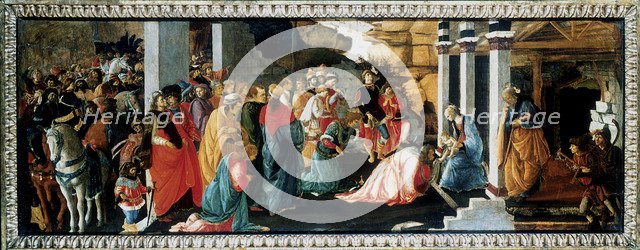 'The Adoration of the Kings', c1470. Artist: Filippino Lippi