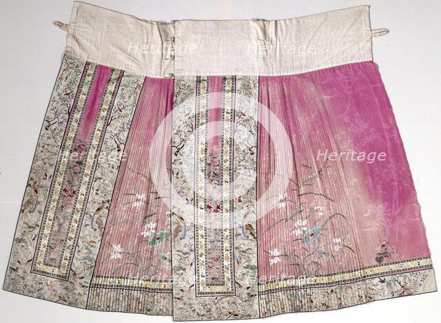 Woman's Semi-Formal Skirt, early 1900s. Creator: Unknown.