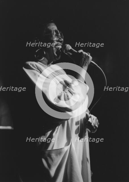 Irene Reid, Count Basie Orchestra, London 1990. Creator: Brian Foskett.