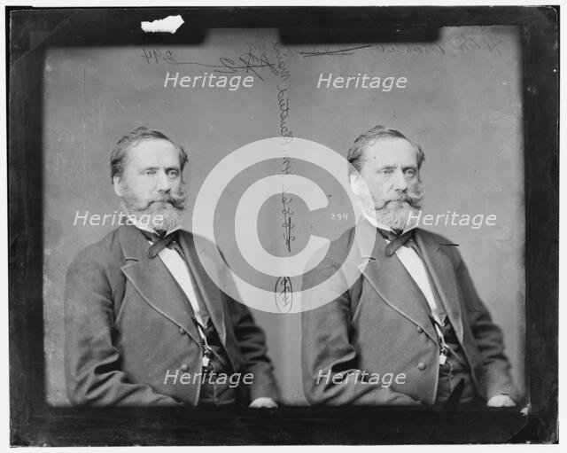 Harris Merrill Plaisted of Maine. 1865-1880. Creator: Unknown.