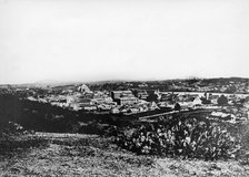 Aerial view of Brisbane, Queensland 1876. Creator: Unknown.
