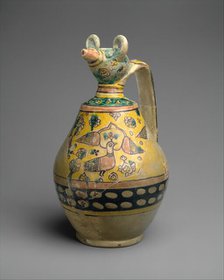 Animal-Spouted Pitcher, Iran, 9th-10th century. Creator: Unknown.