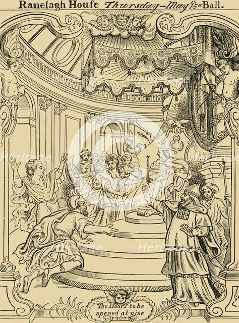 'A Card of Invitation to Ranelagh', c1876. Creator: Unknown.