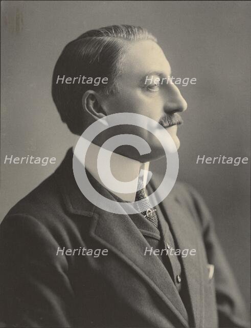 Portrait of John Drew, Jr., 1880-1890. Creator: Napoleon Sarony.