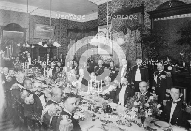 Banquet to Adm. Winterhalter in Japan, 1916. Creator: Bain News Service.