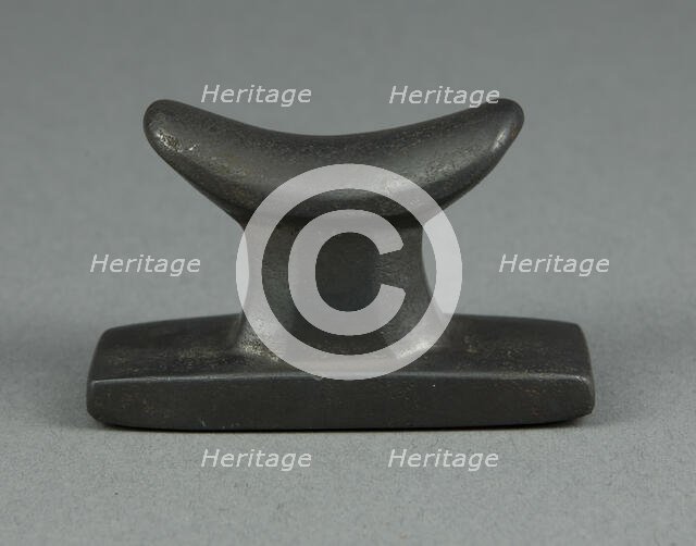 Amulet of a Headrest, Egypt, Late Period-Ptolemaic Period (7th -1st century BCE). Creator: Unknown.