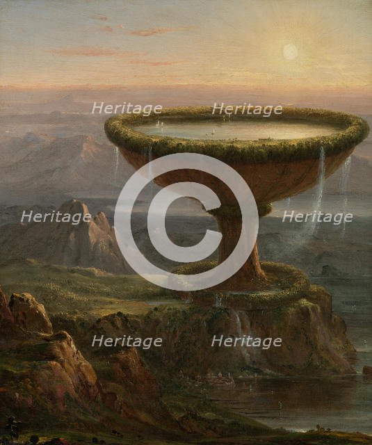 The Titan's Goblet, 1833. Creator: Thomas Cole.