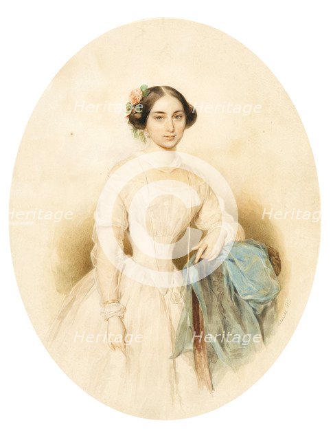 Portrait of a woman, 1847.
