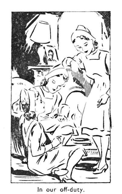 'In our off-duty', 1940. Artist: Unknown.