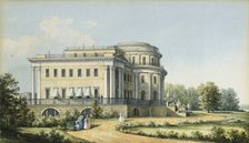 The Yelagin Palace in Saint Petersburg, 1839. Artist: Chernetsov, Nikanor Grigoryevich (1805-1879)