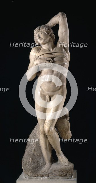 'The Dying Slave', 1513-1515. Artist: Michelangelo Buonarroti