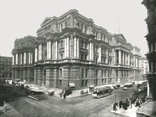 City Hall, Chicago, USA, 1895. Creator: W & S Ltd.
