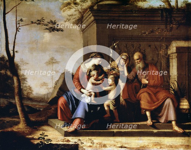 'The Holy Family', 1655. Artist: Pierre Cauchy