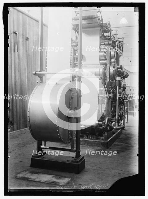 Stamp machine, between 1910 and 1917. Creator: Harris & Ewing.