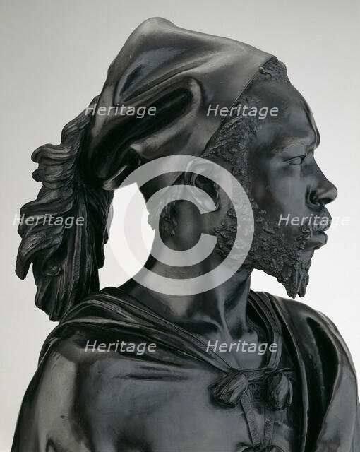 Bust of Said Abdullah of the Darfour People, 1848. Creator: Charles-Henri-Joseph Cordier.