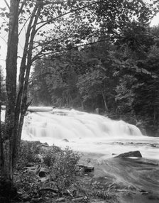 Raquette River, Buttermilk Falls, Adirondacks, N.Y., between 1900 and 1910. Creator: Unknown.