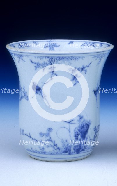 Beaker, Kangxi period, Qing dynasty, China, 1662-1677. Artist: Unknown
