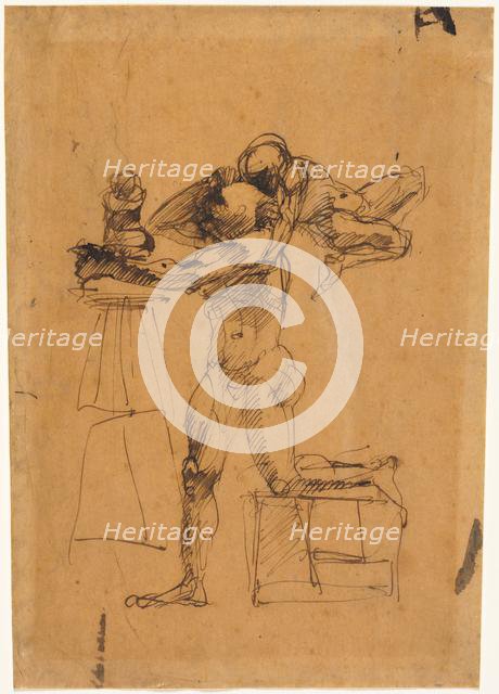 The Genius of the Sculptor, c. 1880-1883. Creator: Auguste Rodin (French, 1840-1917).