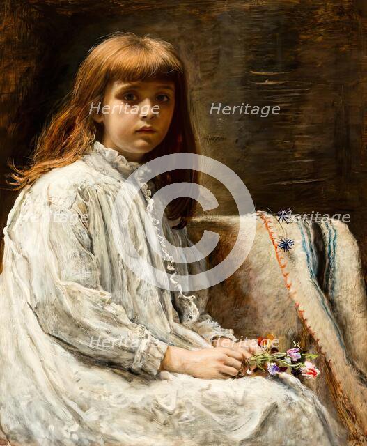 The Convalescent, 1875. Creator: John Everett Millais.