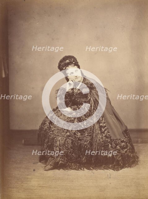 Le Caracul (L'Astrakhan), 1860s. Creator: Pierre-Louis Pierson.