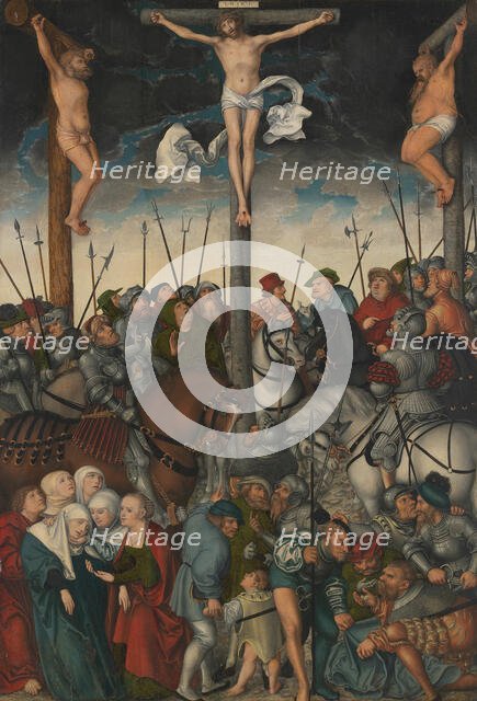 The Crucifixion, 1538. Creator: Lucas Cranach the Elder.
