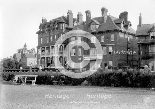 West Cliff Hotel, Westgate-on-Sea, Margate, Kent, 1890-1910. Artist: Unknown