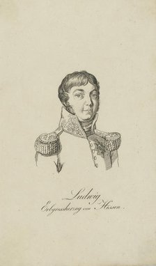 Portrait of Louis I, Grand Duke of Hesse (1753-1830), 1806. Creator: Anonymous.