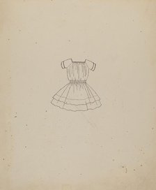 Child's Dress, c. 1936. Creator: Catherine Fowler.