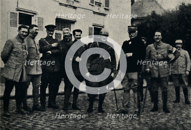 'Churchill Visits The Somme Battlefield', 1915, (1945).  Creator: Unknown.