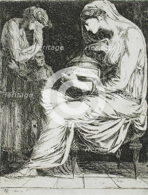 Aggripina with the Ashes of Germanicus, c1775. Creator: Alexander Runciman.