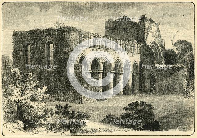 'Buildwas Abbey', 1898. Creator: Unknown.