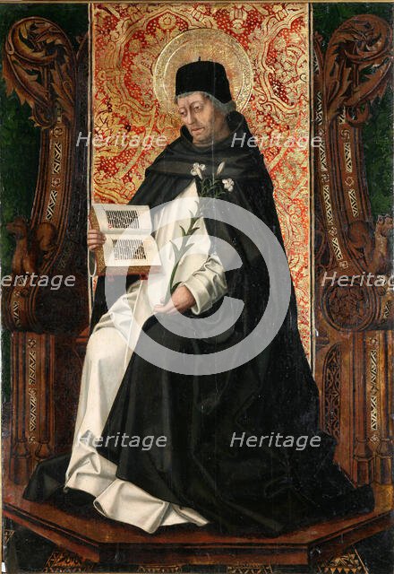 Saint Dominic, 1475-1499. Creator: Jiménez (Ximénez), Miguel (active 1462-1505).