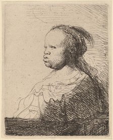 The White Negress, c. 1630. Creator: Rembrandt Harmensz van Rijn.