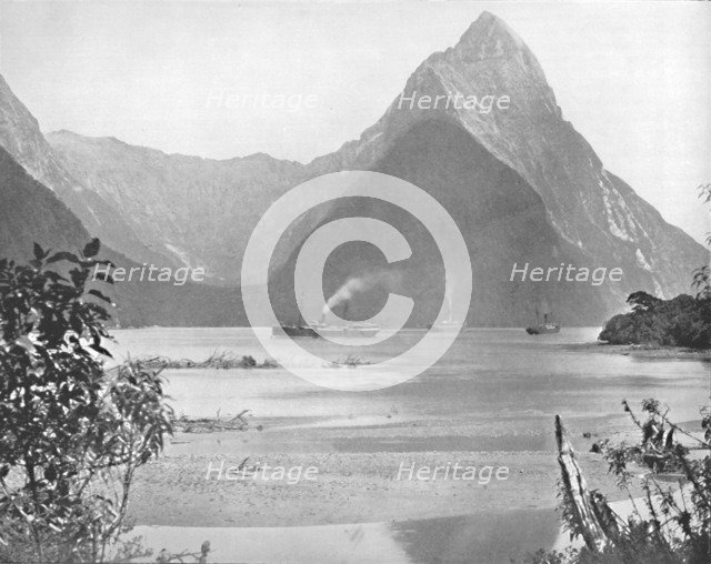 'Mitre Peak', 19th century. Artist: Unknown.