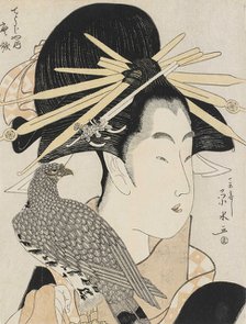 Courtesan Karuta of the Chojiya, 1790s.