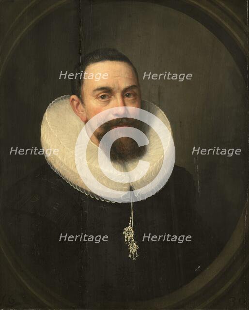 Portrait of Sir Pieter Courten (1581-1630), 1630. Creator: Salomon Mesdach.