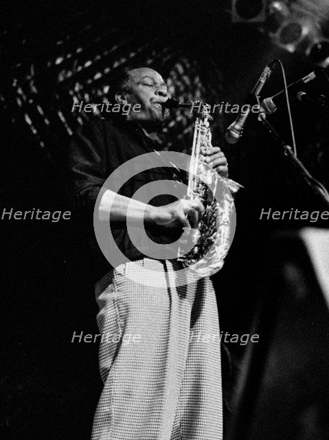 Frank Morgan, Subterranean Club, Labroke Grove, London, Oct 1990. Artist: Brian O'Connor.