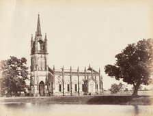 Kidderpore Church, 1850s. Creator: Captain R. B. Hill.