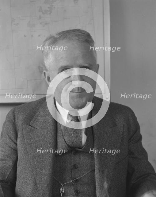 Walter E. Packard, Acting Director, Rural Resettlement Division, 1936. Creator: Dorothea Lange.