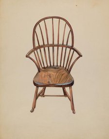 Child's Arm Chair, c. 1936. Creator: Mina Lowry.