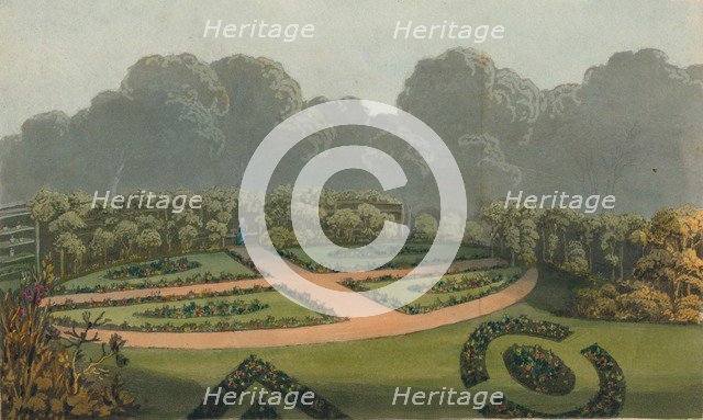 'Frontispiece to the Florists Manual', 1822. Artist: WH Timms.