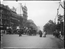 Piccadilly, City of Westminster, London, 1911. Creator: Katherine Jean Macfee.