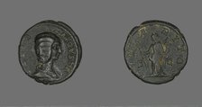 Coin Portraying Julia, before 217. Creator: Unknown.