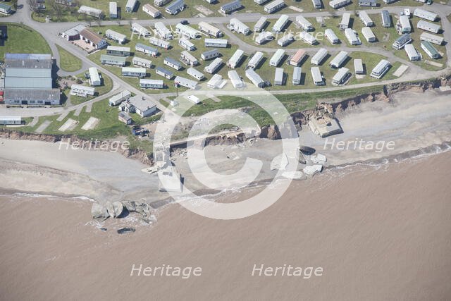 Fort Godwin coastal battery, Kilnsea, East Riding of Yorkshire, 2016. Creator: Dave MacLeod.