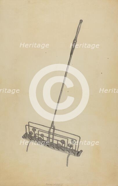Toast Rack, c. 1938. Creator: Bernard Westmacott.