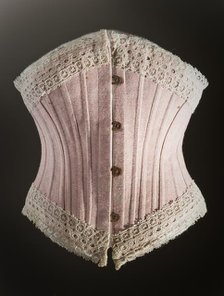 Corset, England, between 1890 and 1895. Creator: Unknown.